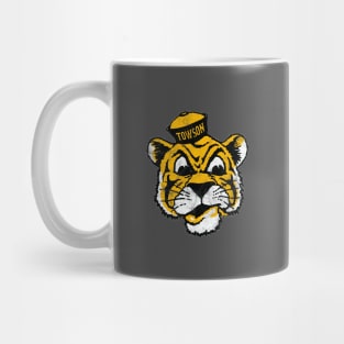 Support the Towson Tigers with this retro design! Mug